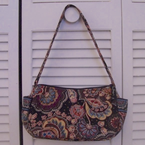 VERA BRADLEY Kensington Print Maggie Style PURSE - Picture 6 of 10